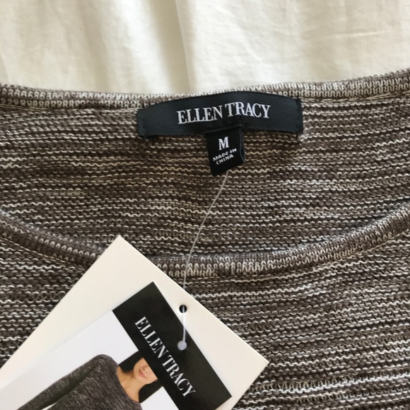 Ellen Tracy Oversized Sweater - Coco Ivory - Picture 6 of 7